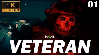 Call of Duty: Modern Warfare II 2022 IN 4K IS SO REALISTIC! Veteran Campaign Gameplay - Part 1