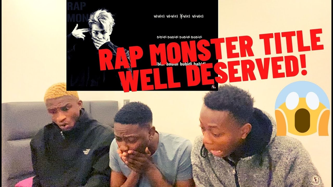 HE IS INDEED THE RAP MONSTER! / RM(RAP MONSTER) - JOKE(REACTION)