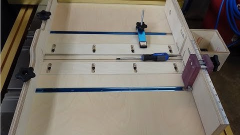 KFW Flagship Table Saw Sled Unboxing and Assembly - Part 1