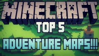 Download Lagu 2013 Top 5 Minecraft 1.6.4 Adventure Maps!!! MP3