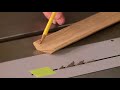 How To Cut Crown Molding Corners With A Table Saw