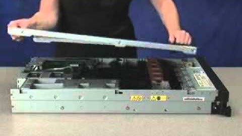 IBM System x3690 X5 - CRU - Remove DIMM Air Baffle