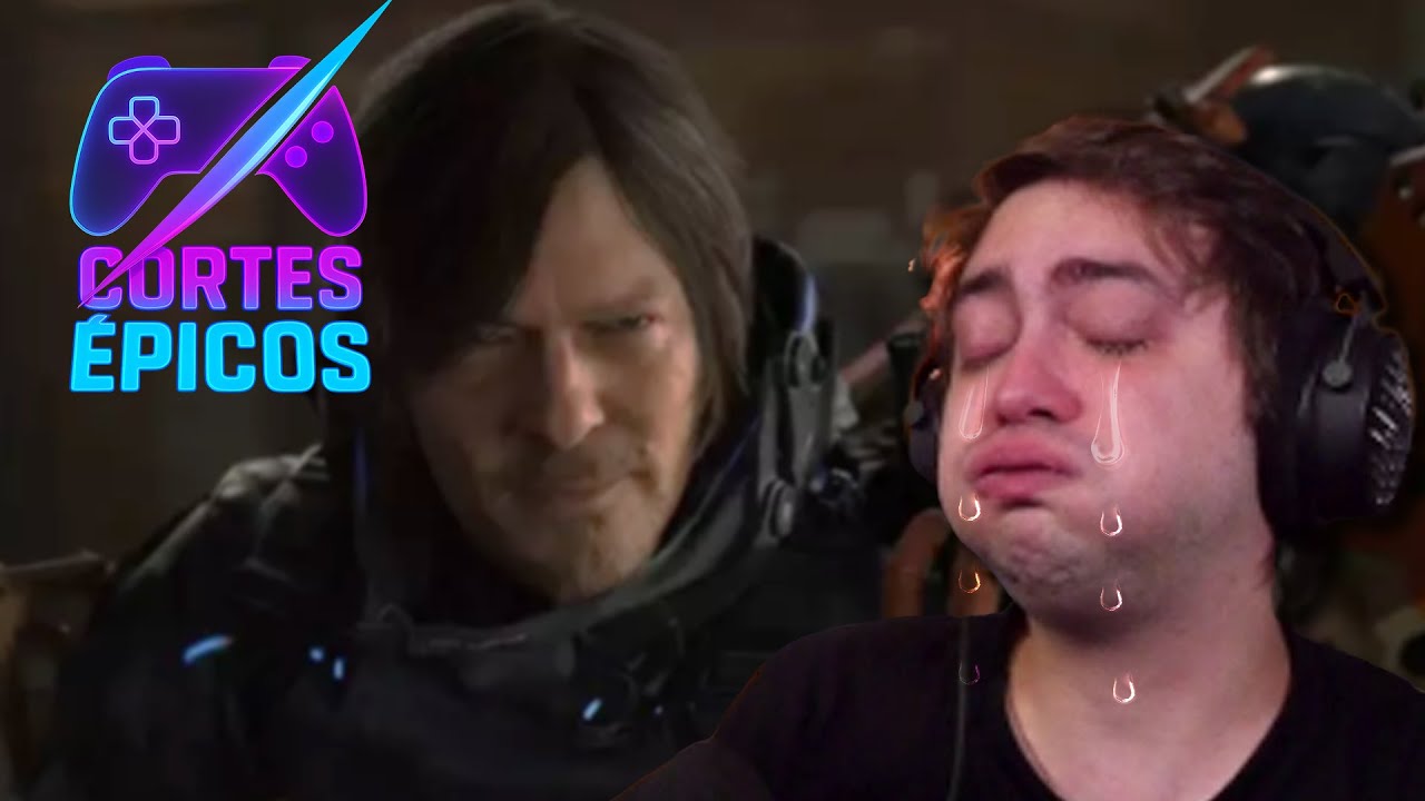 Alanzoka chorando muito com o final de Death Stranding 2