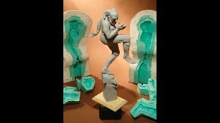 Sculpture 5 Molding and Casting the Maquette