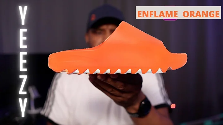 YEEZY SLIDE - ENFLAME ORANGE  |  UNBOXING AND REVIEW