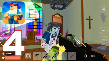 Pixel Combat: Zombies Strike - Gameplay Walkthrough Part 4 - Open Hospital (Android)