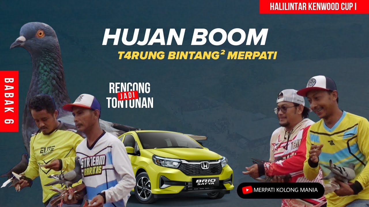 ADUu CC B00M HADIAH MOBIL BRIO 150jt ‼️BABAK 6 HALILINTAR KENWOOD CUP 1 Sirkuit Legok Clile Pkl 2024