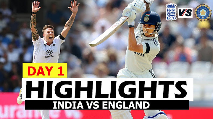 INDIA VS ENGLAND 1ST TEST DAY 1 HIGHLIGHTS 2025 | IND VS ENG