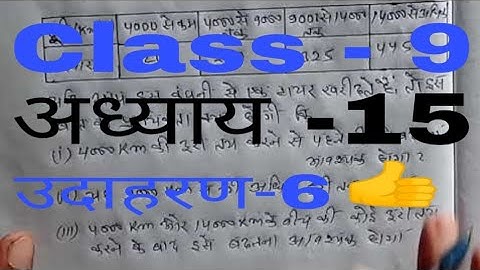 ncert maths class 9 chapter 15 example 6 in hindi|Class 9th ncert maths chapter 15 example 6