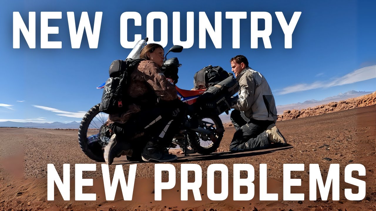 Motorcycle Riding the Atacama Desert — Not the Start We Hoped For | Ep. 47