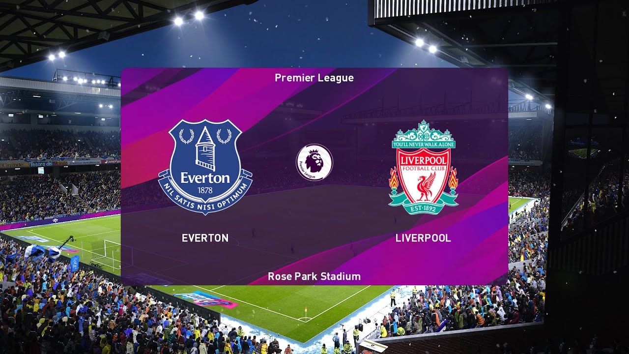 PES 2020 | Everton vs Liverpool - Premier League | 21/06/2020 | 1080p ...