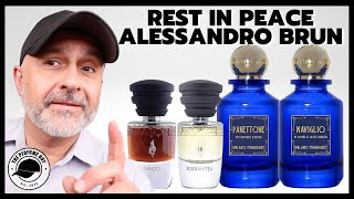 Rest In Peace ALESSANDRO BRUN Of MASQUE MILANO + MILANO FRAGRANZE