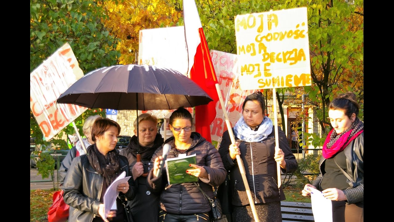NIE SKŁADAMY PARASOLEK.CZARNY PROTEST RADOMSKO | 24.10.2016 R.