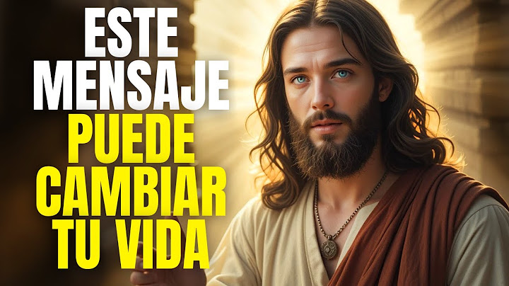 ESCUCHA EL MENSAJE QUE DIOS TIENE PARA TI HOY