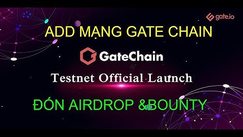 Hướng dẫn tích hợp mạng Gate chain(GT) vào metamask ,Cực kỳ quan trọng để swap trên các sàn Dex