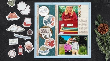 Happy Camper Embellishments by Creative Memories
