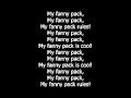 Josh Tobin - Fanny Pack w/ Lyrics