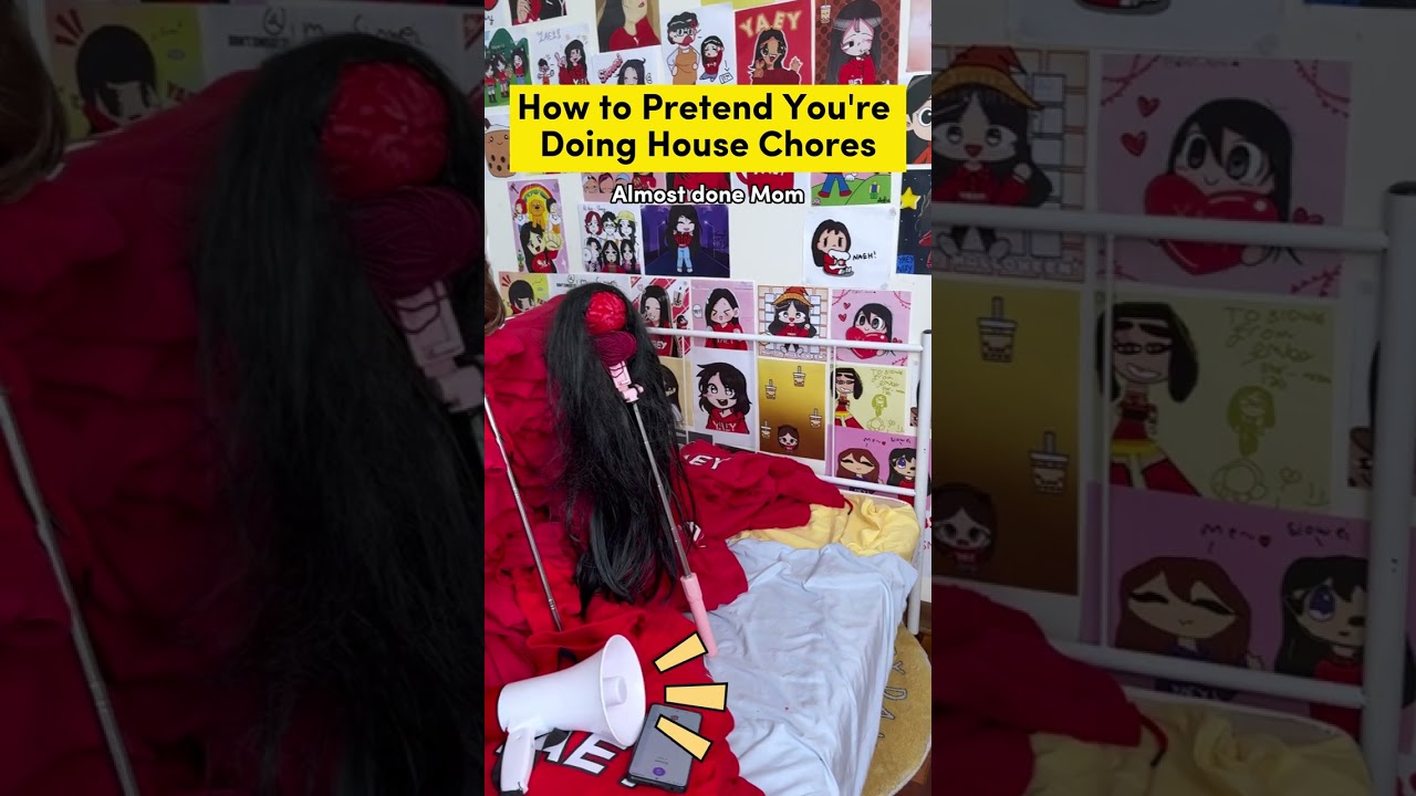 Как притвориться, что занимаешься домашними делами
