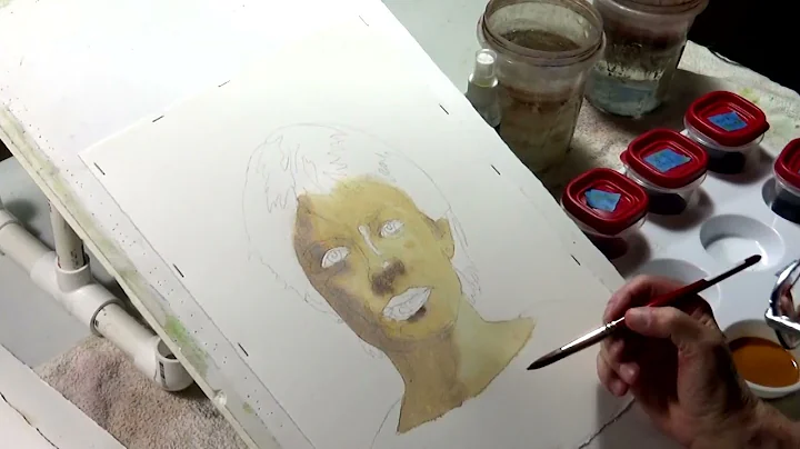 Watercolor Demonstration by John Wolff