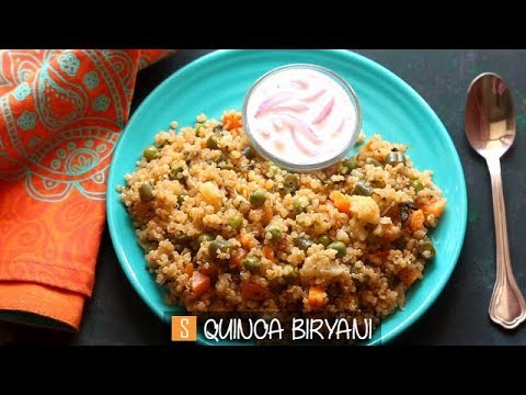 Quinoa Biryani recipe | Vegetable quinoa biryani recipe