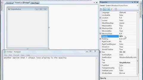 How to use .NET controls in Visual Studio Toolbox - Button Controls - Part 2 of 4 - Codecall.net