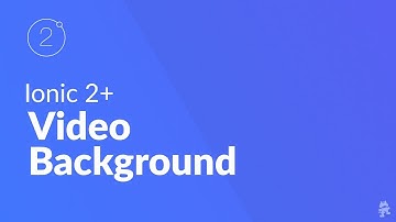 Ionic 2+ Video Background