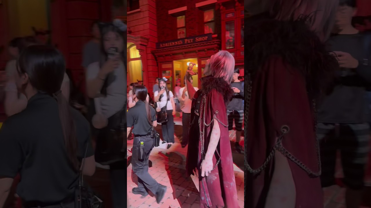 What the scare zones at Halloween Horror Nights are like in Japan … #halloweenhorrornights #hhn