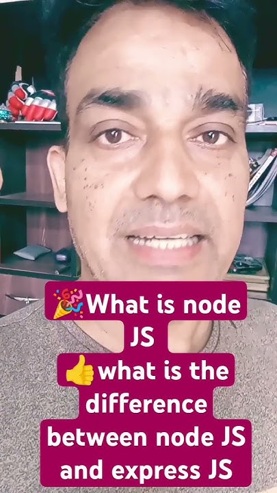 🎉What is node JS 👍what is the difference between node JS and express JS ... image.