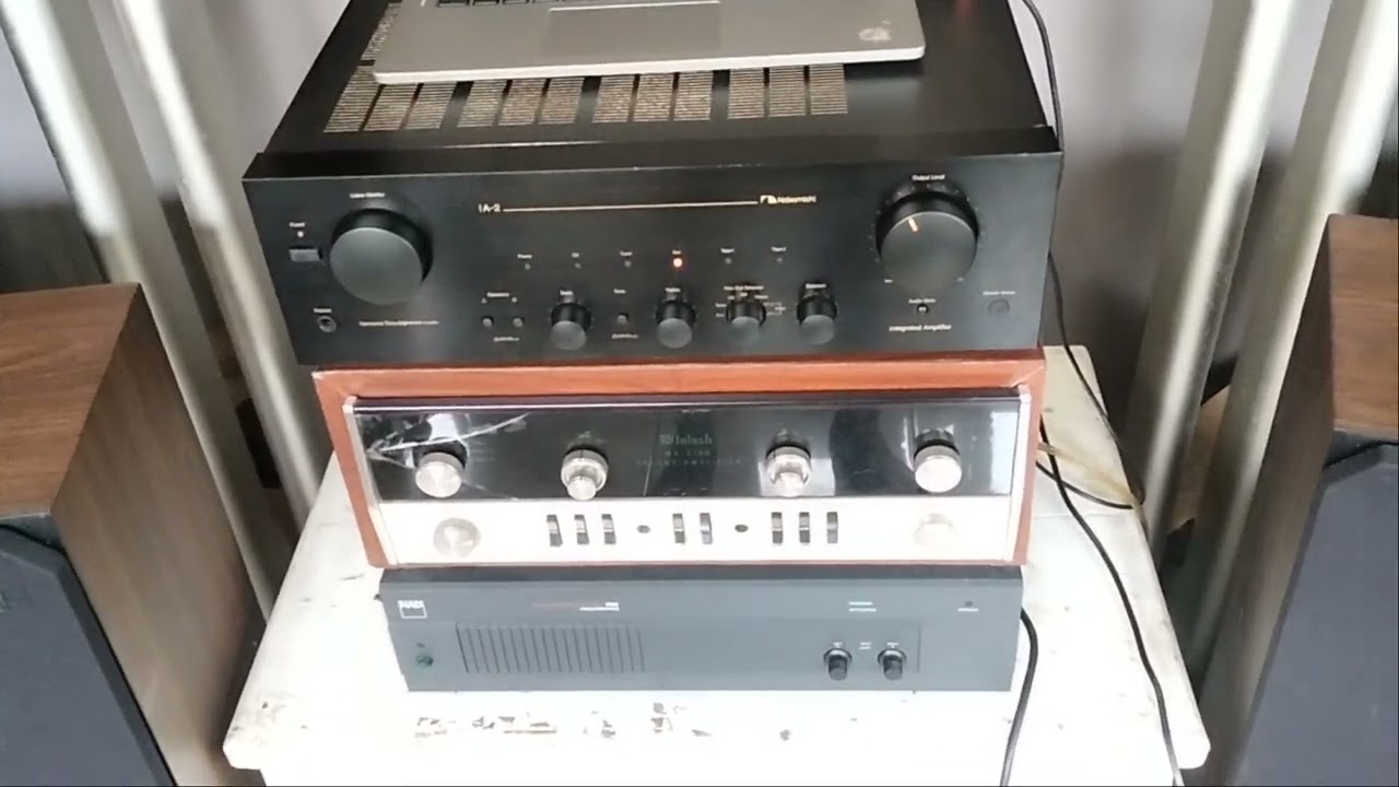 Nakamichi IA-2 Amplifier - YouTube