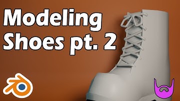 Modeling Boots pt. 2 | Character Creation Course | Part 14