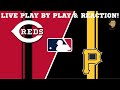 Cincinnati Reds vs Pittsburgh Pirates | MLB Livestream Live Play By Play &amp; Reaction (8/9/23)