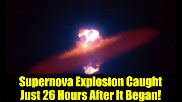 Supernova Explosion Caught Just 26 Hours After It Began! | SN 2024ggi Explained