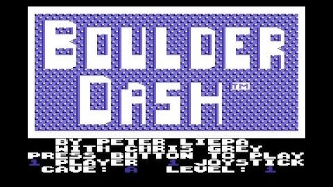 Boulder Dash Review for Commodore 64