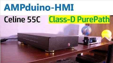 AMPduino HMI #14 | Arduino Uno and class-d purePath gala Demo | CELINE 55C