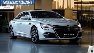 2026 Renault Talisman Açıklandı - Zarafet, Sportiflik Ve Teknolojiyi Birleştirmek