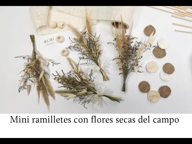 Ramillete de flores secas -  México