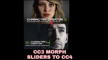 [PROBLEM SOLVED] How To Transfer CC3 Morph To CC4 (Copy & Paste) Without re-installing Your Content