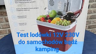 Test lodówki turystycznej 12V 230V