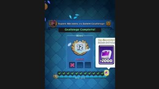best super archers vs golem deck | clash royale