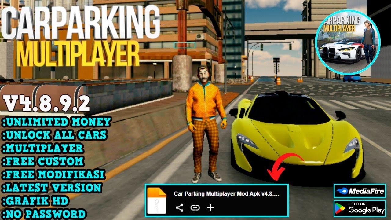 Car Parking Multiplayer Mod Apk v4.8.9.2 Terbaru 2023 Unlimited Money &  Bisa Mabar 