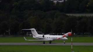 Gulfstream IV soft take off at Innsbruck Airport screenshot 5