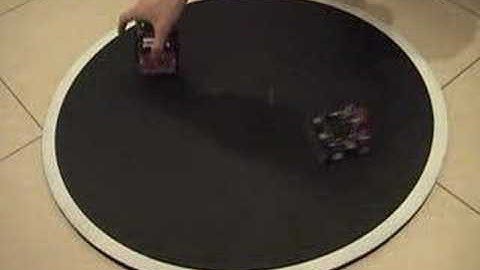 Mini-sumo robot test