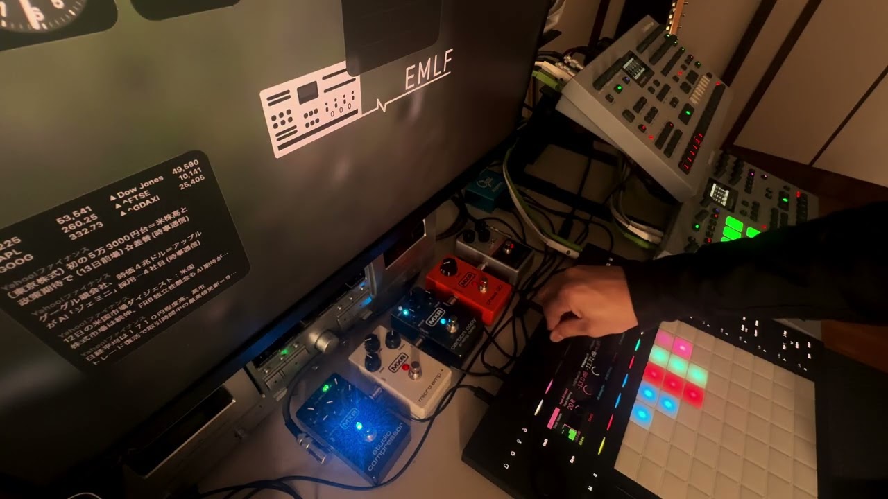 Minimal Dub Techno Session / A4 MK2 AR MK2 Push 3 StandAlone