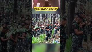 Bikin Nitizen Kagum Ketika Para Anggota Ini Sholat Berjamaah‼️#sholat #tniad #kopassus #short