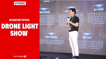 DRONE LIGHT SHOW - Giải nhì Cuộc thi khởi nghiệp STARTUP WHEEL 2023 | Vietnam Track