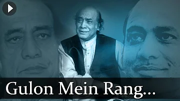 Gulon Mein Rang Bhare - Mehdi Hassan - Top Ghazal Songs