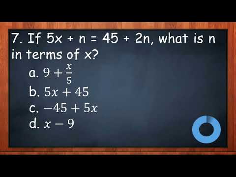 2025 College Entrance Exam Test Math Reviewer - Part 1