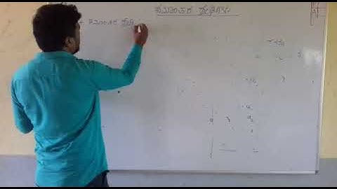 Chapter 1: Arithmetic Progression By Sumeet Agre Sir [Kannada Medium]. "1st Video"