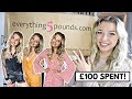 SPENDING £100 ON EVERYTHING5POUNDS.COM / New In Summer Try On Haul 2020