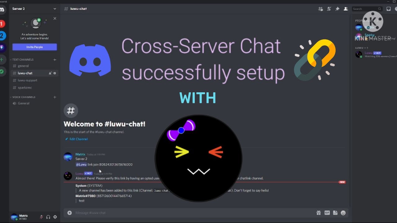 Easy cross-server & Discord synced chat with Okwo - Community